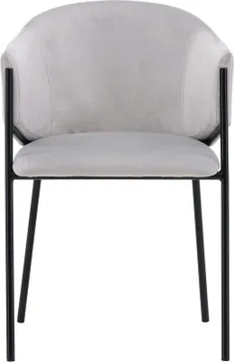 Produktbild von Venture Home Stuhl Evelina Grau 2er-Pack
