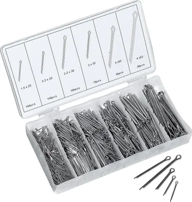Produktbild von Hi-Q Tools Splintsortiment 555-tlg 1,5-4,0mm in Sortimentsbox