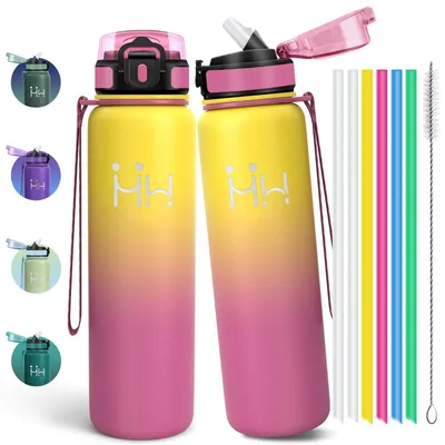 Produktbild von Trinkflasche Edelstahl 1L, BPA-frei, auslaufsicher, isoliert, Motswedi