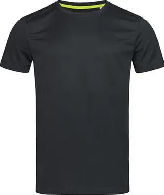 Zdjęcie produktu dla Stedman ST8400 | Active 140 Crew Neck Sport T-Shirt + Active-Dry - Kolor: Black Opal - Rozmiar: XL