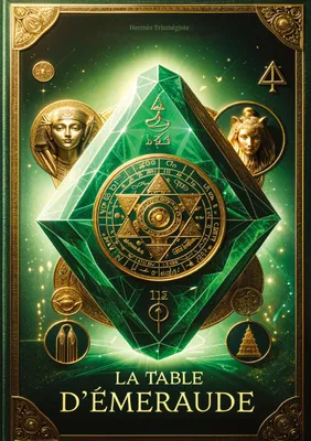 Produktbild von La Table d'émeraude: Découvrez les secrets de la transmutation spirituelle et matérielle dans le texte fondateur de l'alchimie, enrichi du commentaire