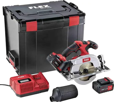 Obrázok produktu pre FLEX Akumulátorová okružná píla so zapusteným krytom 18,0 V - CS 62 18.0-EC C