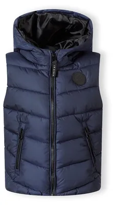 Minoti Steppweste Navy für Jungen, Vorderansicht