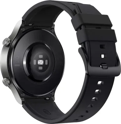 Produktbild von Silikonarmband für Huawei Watch GT 2/3/4/2 Pro/3 Pro/4 Pro/GT 2e 46mm - schwarz
