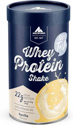 Produktbild von Multipower Whey Protein Shake - 420g-Dose Vanilla
