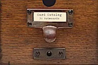 Obrázok produktu pre Card Catalog: 30 Notecards