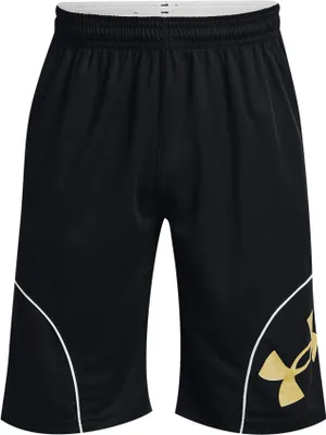 Image de UNDER ARMOUR Perimeter 11" Shorts Herren 002 - black/gold ore S