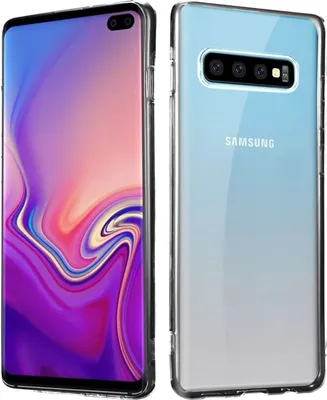 Produktbild von Cover für Samsung Galaxy S10 Plus/S10+ SM-G975 Handyhülle 6.4 Zoll Ultra Slim Bumper Schutzhülle aus TPU Stoßfest Extra Dünn Leicht Schlank