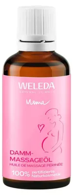 Produktbild von Weleda 606161, Massageöl, 50 ml, Prunus Amygdalus Dulcis (Sweet Almond) Oil, Triticum Vulgare (Wheat) Germ Oil, Fragance (Parfum),..., 1 Stück(e), Box