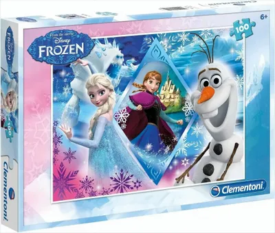 Image de CLEMENTONI Royaume des glaces Puzzle 100 pièces