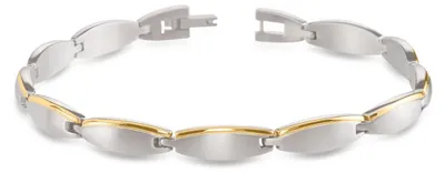 Productafbeelding van Boccia armband 03031-02, gedeeltelijk verguld titanium