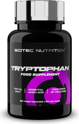 Image de Scitec Nutrition Tryptophan 500 mg 60 cps