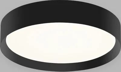 Obrázek produktu pro Stropní LED svítidlo MILA CRI90, Varianta: ČERNÁ, Ø 400 mm, 3000/4000 K