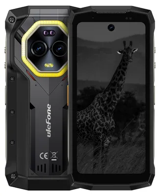 Productafbeelding van UleFone Armor Mini 20 Pro Smartphone, opslagruimte: 256 GB, kleur: zwart - Smartphone