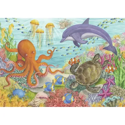 Image de RAVENSBURGER Ocean Friends Puzzle 35 pièces