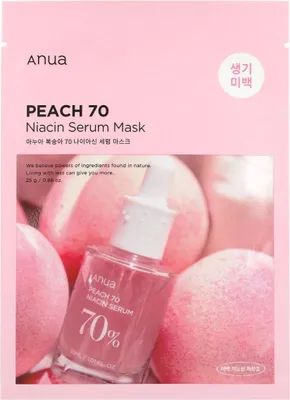 Produktbild von ANUA - Peach 70 Niacin Serum Mask, 25ml