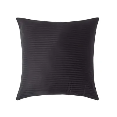 Obrázek produktu pro HOMESCAPES povlak na polštář hustota vláken 330 černý, 80 x 80 cm