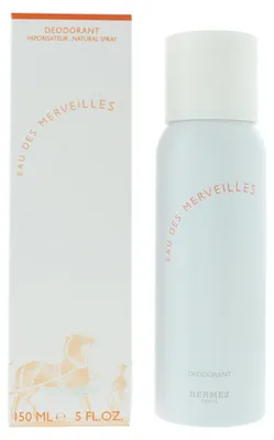 Immagine prodotto di Hermès Eau des Merveilles, Donna, Deodorante, Spray deodorante, Spray, 150 ml, Contiene: Alcool, Aqua (Acqua), Glicole propilenico, Parfum (Fragranza), Etil esil glicerina, Caprilil glicole,...