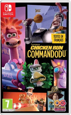 Produktbild von Chicken Run: Commandodu - Nintendo Switch-Spiel