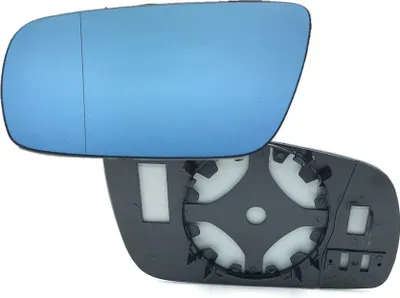 Produktbild von Spiegelglas Außenspiegel Glas blau Links passend für Audi A3 8L A4 8D A6 4A