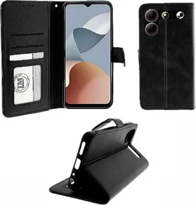 Obrázok produktu pre Puzdro na knihy s magnetickým zatváraním Puzdro na mobilný telefón so slotmi na karty kompatibilné s ZTE Blade A54