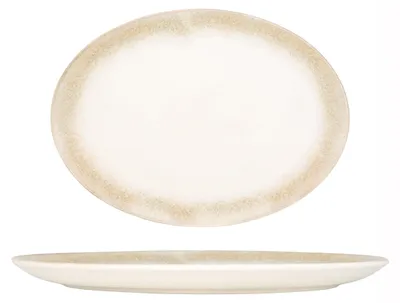 Image de Plat de service Kütahya Porselen - Glow - Porcelaine - 33 x 19 cm