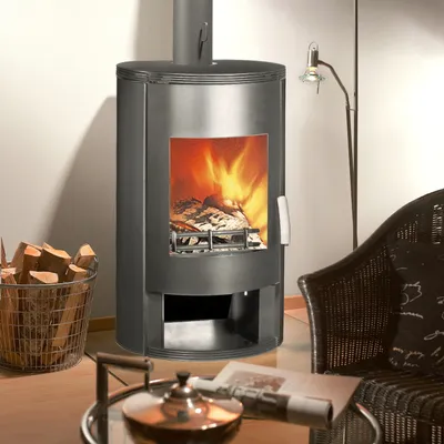Produktbild von Wamsler Rona Kaminofen Stahl Grau 6 kW