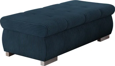 Produktbild von MIRJAN24 Polsterhocker Orkan Groß, Moderne Sitzhocker vom Hersteller, Holzkonstruktion, 120x60x39 cm (Farbe: Poso 05)