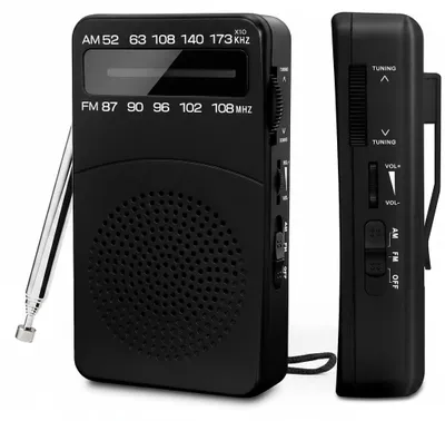 Produktbild von InAndOutdoorMatch - Tragbares Taschenradio - AM/FM