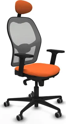 Obrázok produktu pre Kancelárske kreslo s opierkou hlavy Jorquera Piqueras y Crespo 2D036G1 Orange