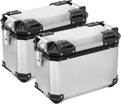 Obrázek produktu pro Sada 2x hliníkových kufrů pro BMW G 310 GS XW30 stříbrná