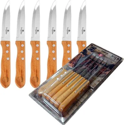 Obrázok produktu pre Nôž na steaky BERLINGERHAUS WILD JACK'S sada 6 kusov BH-2106