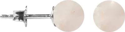 Produktbild von Silber Ohrstecker mit Rosenquarz