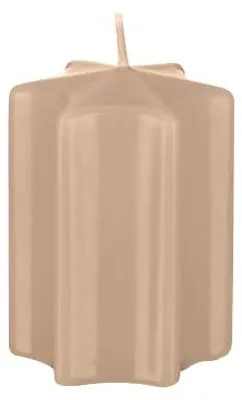 Produktbild von Sternkerzen Portobello Nougat 80 x Ø 60 mm, 4 Stück