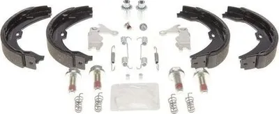 Produktbild von BOSCH Bremsen Set Bremsbackensatz Hinten passend für MERCEDES-BENZ S-Klasse Limousine (W220) 0 204 113 815