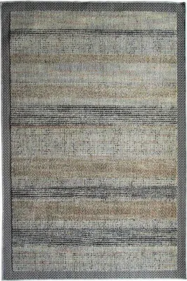 Immagine prodotto di Tappeto riciclato beige linee nere 120x170