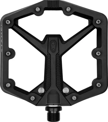 Image de Pédales Crankbrothers Stamp 1 Gen2 Large plateforme composite 114x111 mm pour 43,5-49 EU noir 16809