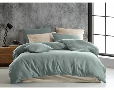 Immagine prodotto di Biancheria da letto in mussola 140x220, 70x90 cm menta