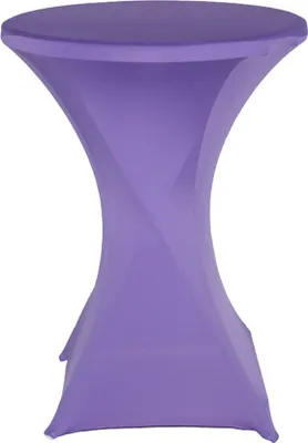 Produktbild von 22"-24" x 43" Cocktailtischdecken Stretch-Elasthan-Cocktailtischabdeckung Stoff für Hochzeit, Bankett und Party