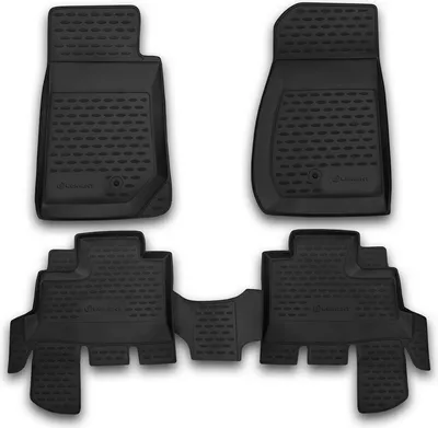 Zdjęcie produktu dla Mata podłogowa ELEMENT 3D do JEEP Wrangler, 2007-2018, SUV 5-drzwiowy, 4 szt.