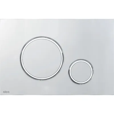 Produktbild von Alcadrain WC - Betätigungsplatte M772 Chrom-Matt/Chrom-Glanz