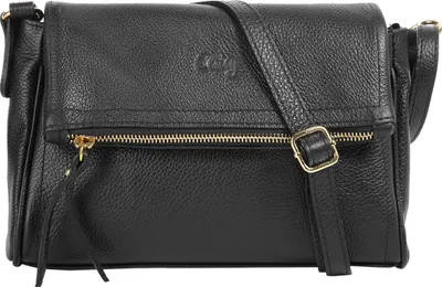 Produktbild von Cluty Umhängetasche Damen 019041 schwarz