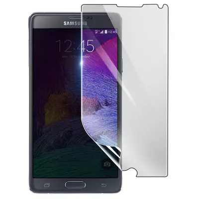 Produktbild von 3mk, Stoß- und kratzfester Hydrogel Bildschirmschutz für Samsung Galaxy Note 4, Transparent