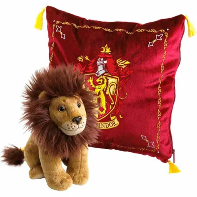Produktbild von Harry Potter House Mascot Kissen mit Plüschfigur Gryffindor