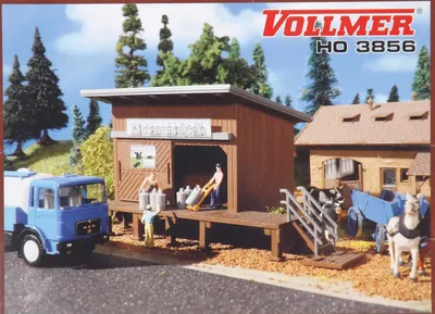 Produktbild von Vollmer 3856 Milchsammelstelle Spur H0 in