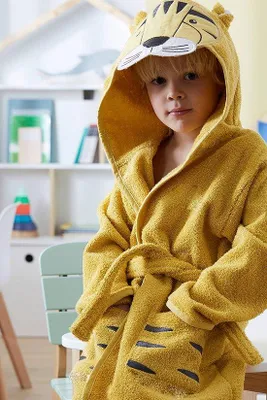 Produktbild von Kleurrijke Badjas Voor Meisjes en Jongens - Kinderbadjas - Badjas in Diervorm -