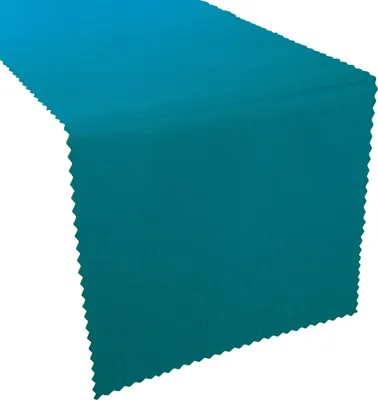 Produktbild von Fleckenresistente Tischtuchläufer I Türkis 40x80 cm