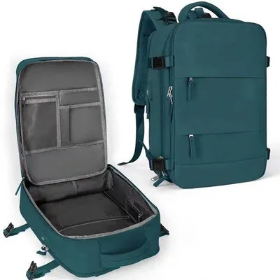 Image de Sacs imperméables pour femmes, petits sacs à dos de randonnée, sacs de sport verts pour le quotidien