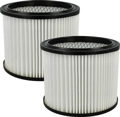 Produktbild von vhbw 2x Patronenfilter kompatibel mit Scheppach DC100 Absauganlage - HEPA Ersatz-Filter, 16 x 12,7 cm