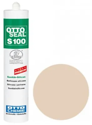 Produktbild von OTTOSEAL® S100 Premium-Sanitär-Silikon/Silicon 300 ml - Strandbeige C1106